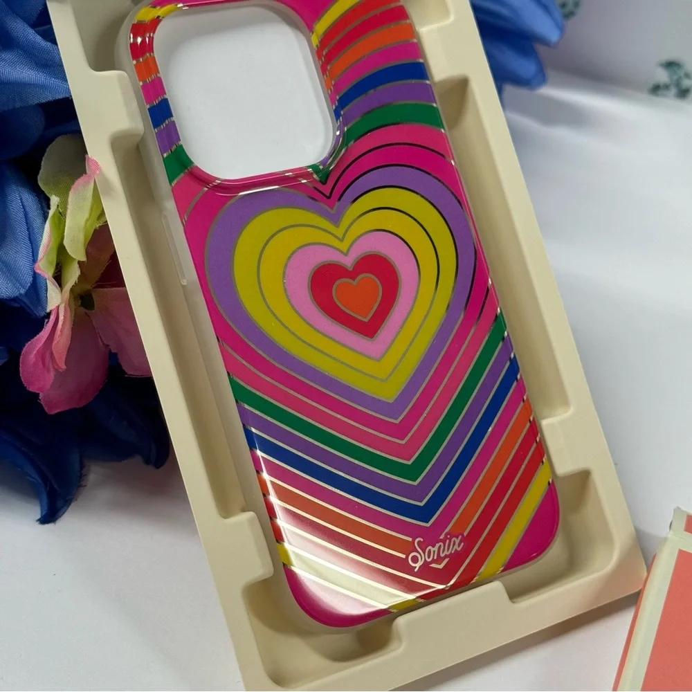 🩷SALE SONIX HEARTS PHONE CASE